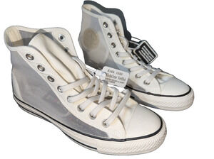 Converse See Thru High Top Sneakers Women’s 9